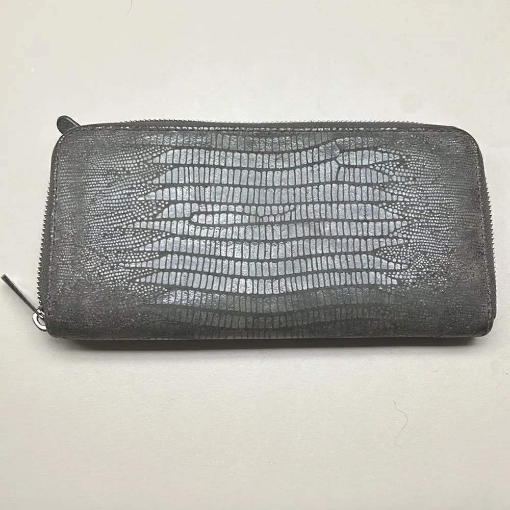 Michael Kors leather snakeskin wallet